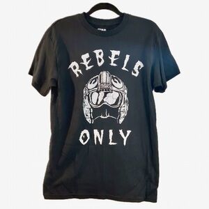 NWT Star Wars Rebels Only Black, Medium, Short Sleeve Tee